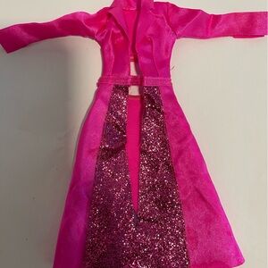 Barbie Doll Secret Agent Spy Squad Pink Trench Coat